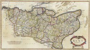 Carte du Kent